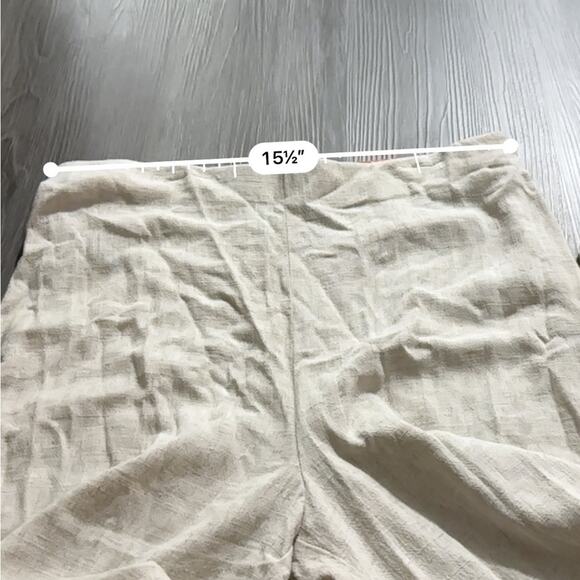 Worthington Natural Beige High Rise Wide Leg Dress Pants Size 10 NEW‎ - Picture 9 of 11